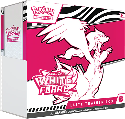 White Flare Elite Trainer Box
