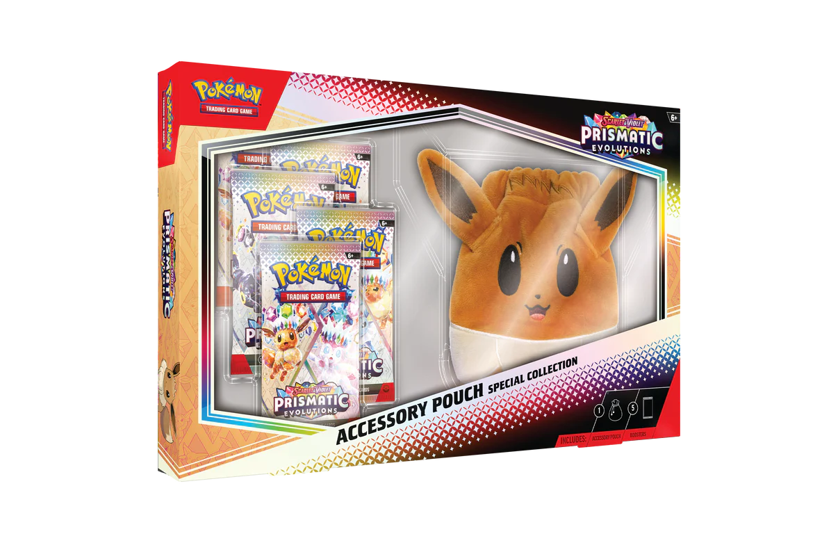 Prismatic Evolutions Accessory Pouch Collection